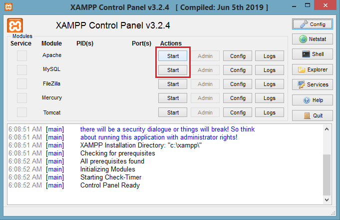 php install